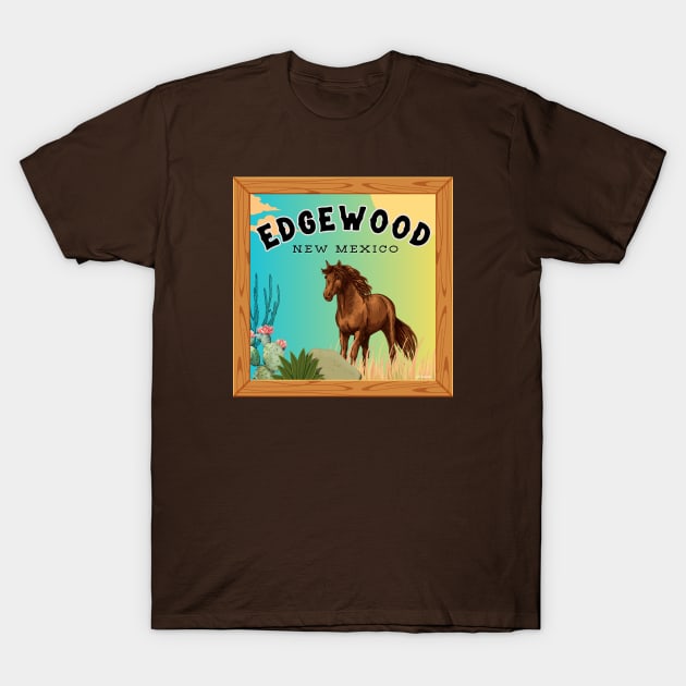 Edgewood New Mexico T-Shirt by JAHudson